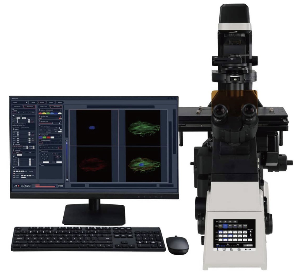 MICROSCOPIA ROVESCIATA PER RICERCA/ALTA ROUTINE